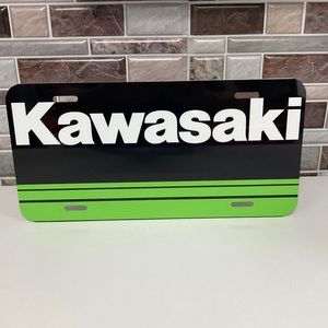 COPY - COPY - Kawasaki Logo License Plate